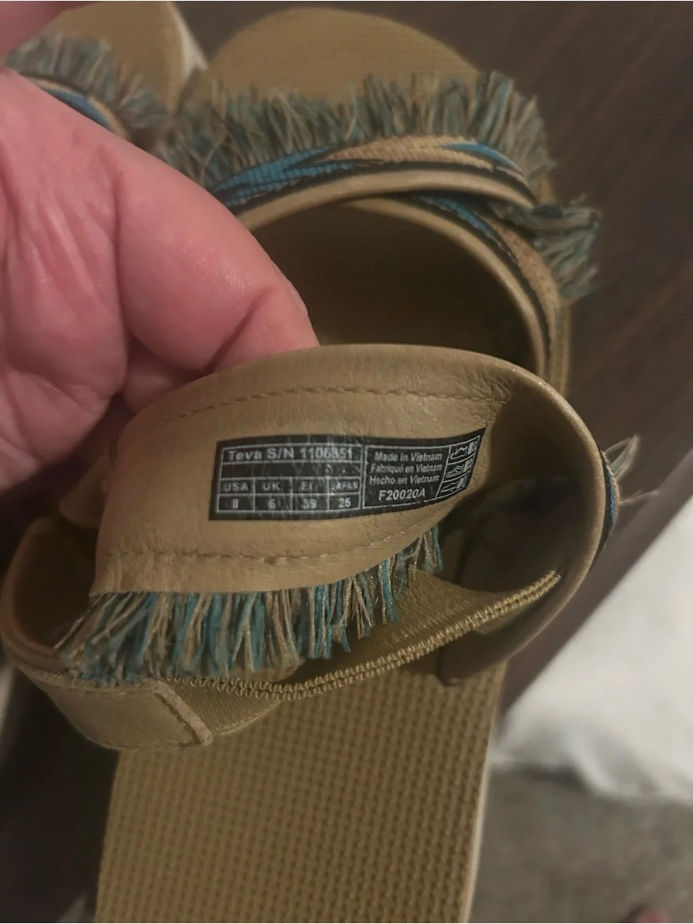 Teva Flatform Ceres Sandals Double Diamond